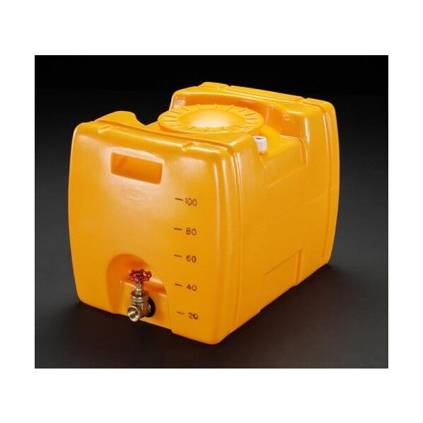 100L[バルブ付]ポリエチレン容器