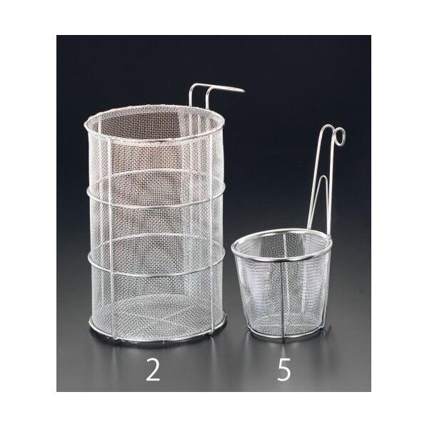 190x285mm[ステンレス製]洗浄ざる