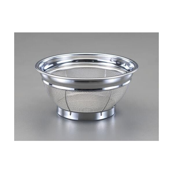 330x122mm[ステンレス製]ざる[ブルー]