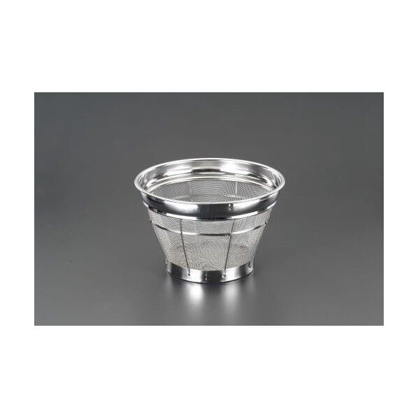 350x215mm[ステンレス製]ざる[ブルー]