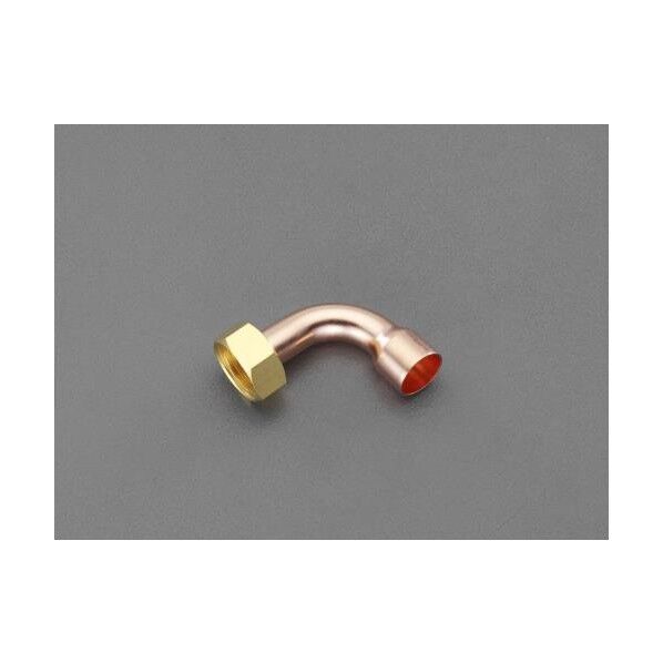 G3/4 x15.88mmナット付銅管エルボ