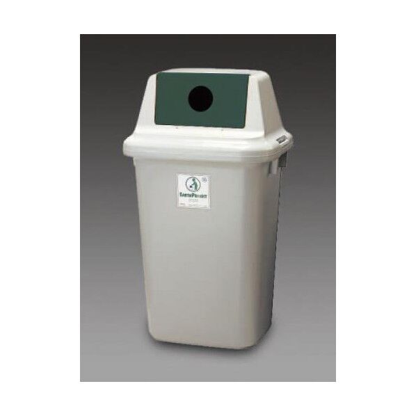 70Lダストボックス[ビン・カン用モスグリーン] EA995CA-52 1