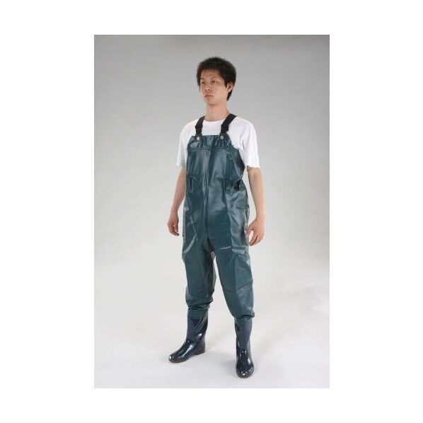 27.0cm耐油水中長靴(グリーン)