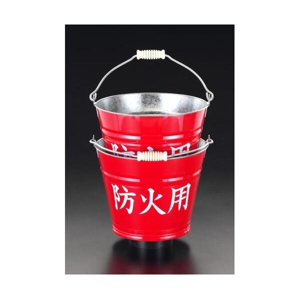 8L防火用バケツ[2個組]