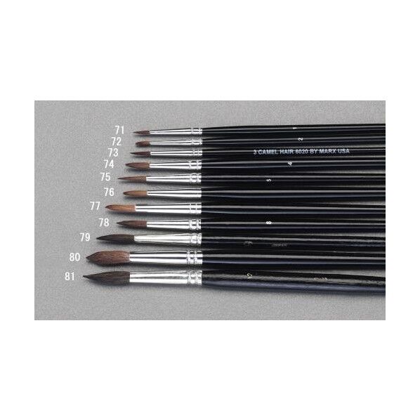 9号丸筆(ラクダ毛)