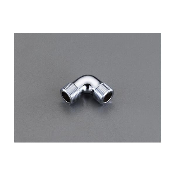 R1/2 xG1/2 フレキ用エルボ(クロムメッキ)