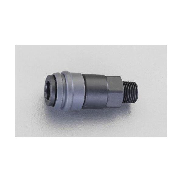 R3/8''雄ねじカップリング(樹脂・ワンプッシュ) EA140EX-3 1