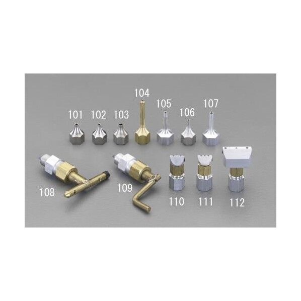 ホットメルト用2穴ノズル