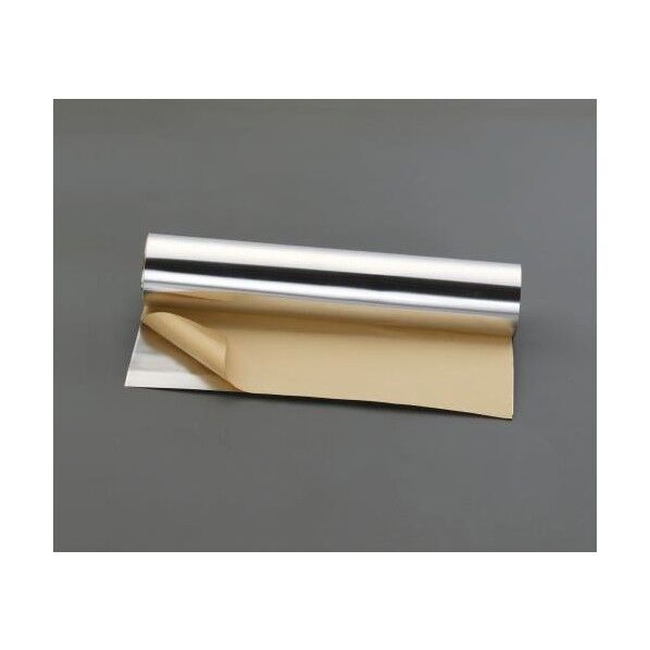 アルミ薄板(粘着付･ロール巻) 400x600x0.2mm EA440ER-23