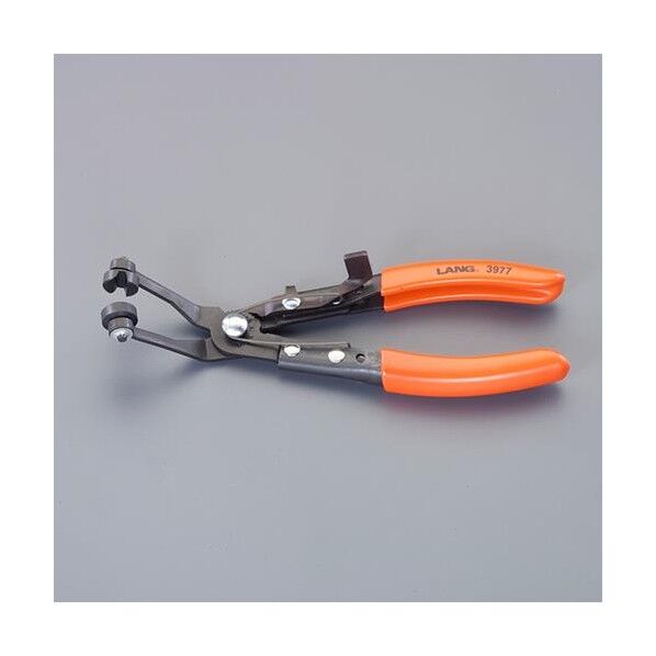 ホースクランププライヤー(先曲り)