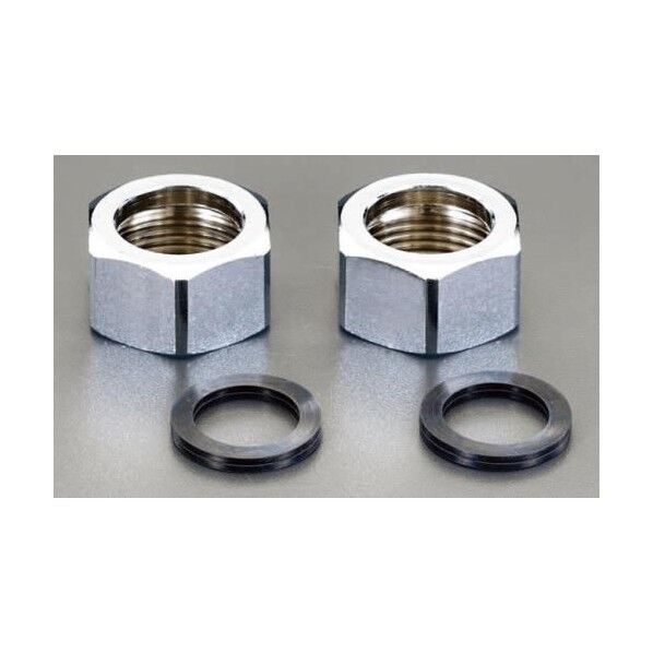 エスコ フレキパイプ用ナット 20×1/2 PT EA424AE-20...