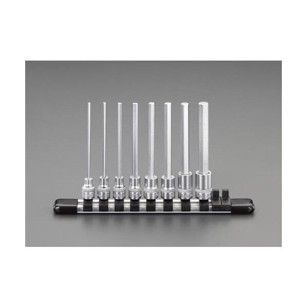 ロングヘックスビットソケットセット 1/4sq EA618HV 1