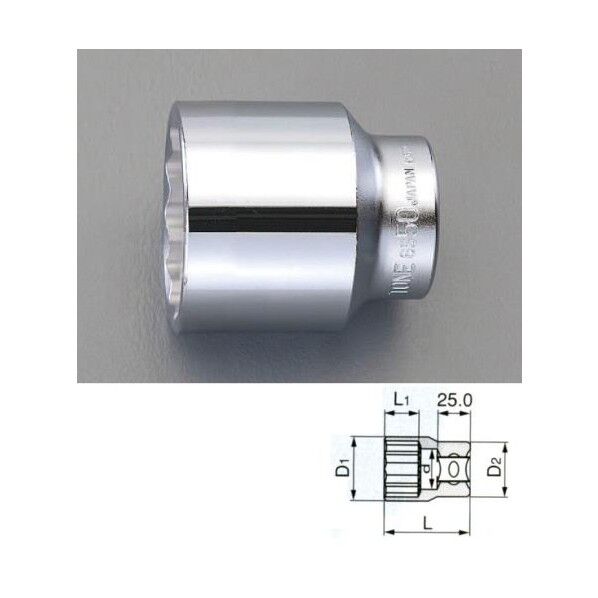 ソケット 3/4sqx31mm EA618LL-31 1