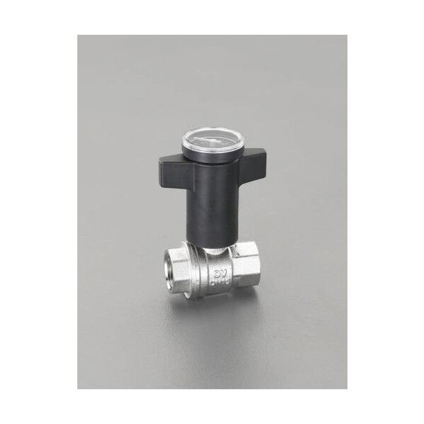 ボールバルブ(温度計付)