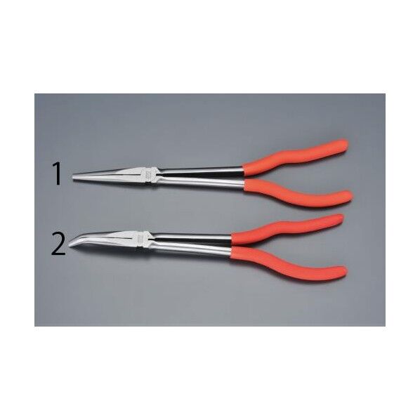 ストレートロングノーズプライヤー EA537JK-1 1