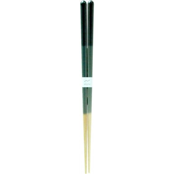 抗菌食洗箸 木の実 1.6×0.8×23cm 青 1膳