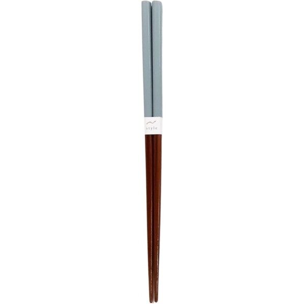 食洗箸 マルシェ 1.4×0.7×22.5cm ブルー 1膳
