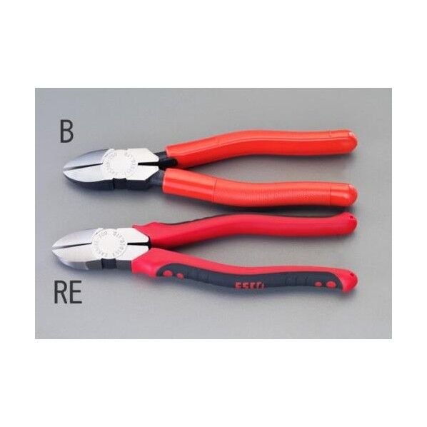 強力型ニッパー(ばね付・薄刃) 130mm EA536B-140 1