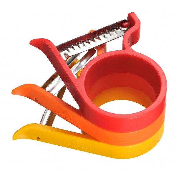 かさなるピーラー レッド 8.5×6.5×4.2cm UCS14RD 1個