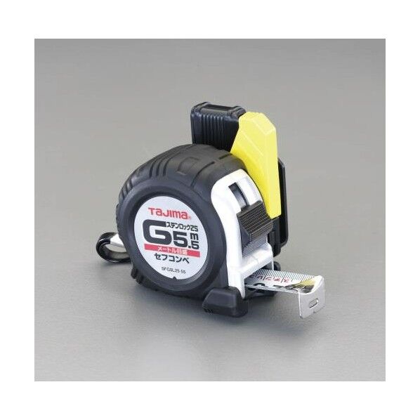 メジャー(ステンレス製/ホルダー付) 25mmx5.5m EA720JF-555 1