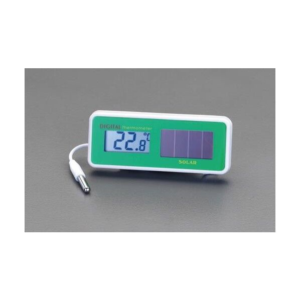 ［ソーラーバッテリー］デジタル温度計