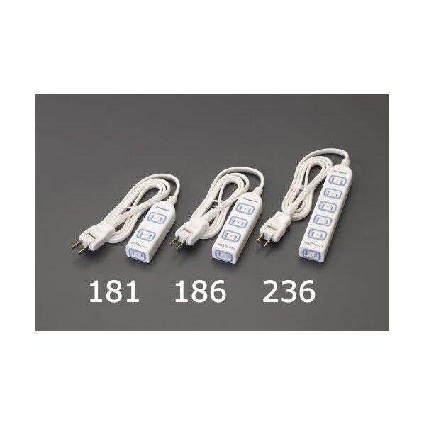 AC125V/15Ax3.0mテーブルタップ