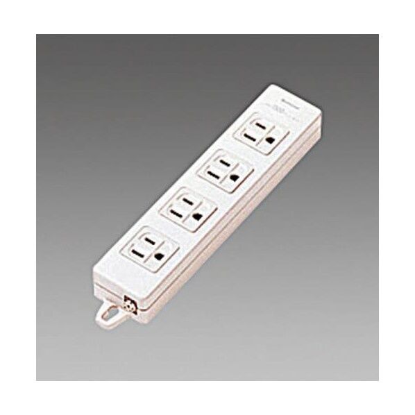 AC125V/15AOAタップ(コード無/マグネット付) 44×201×26mm EA815GL-210 1