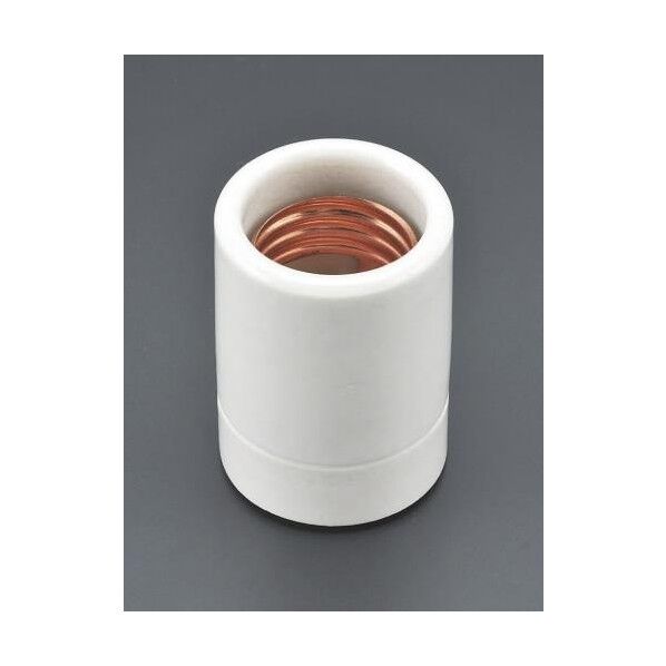 E26口金電球用ソケット(二段式・磁器製)