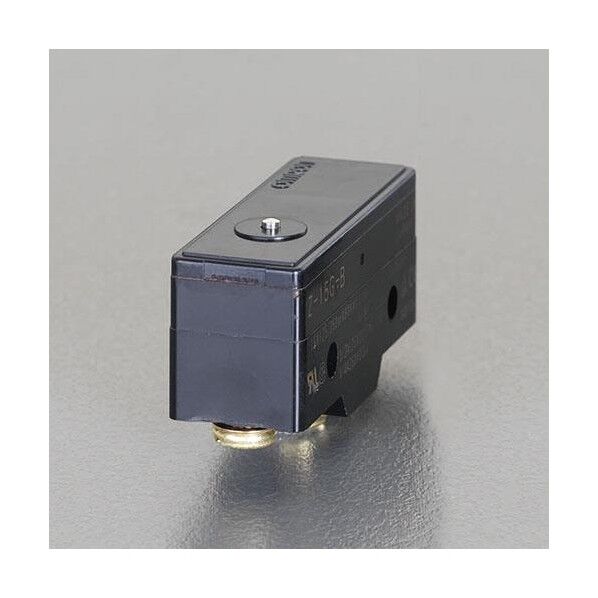 AC125V/15Aマイクロスイッチ(ピン押ボタン)