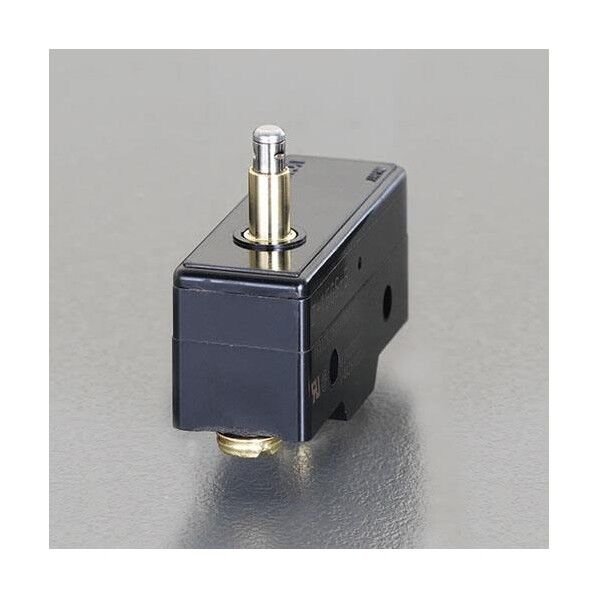 AC125V/15Aマイクロスイッチ(スプリング細押ボタン)