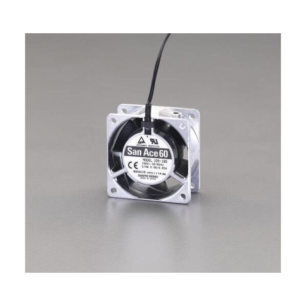 60x60mm/38mm厚［AC100V］ファン
