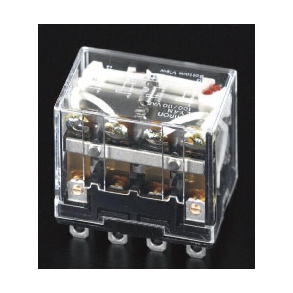 DC24V/4c/10A汎用リレー