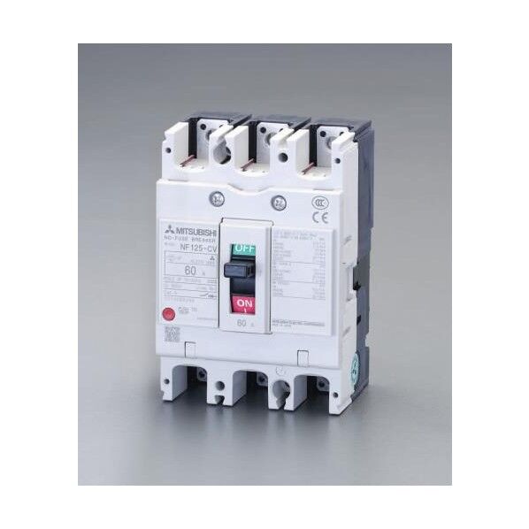 240V/100A/3極ノーヒューズ遮断器(フレーム100)