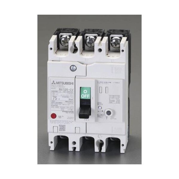 AC100-440V/100A/3極漏電遮断器(フレーム100) EA940MN-43