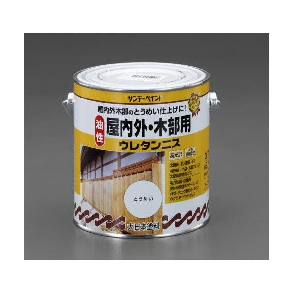 屋内外木部用ウレタンニス 透明 0.7L EA942EK-91A 1