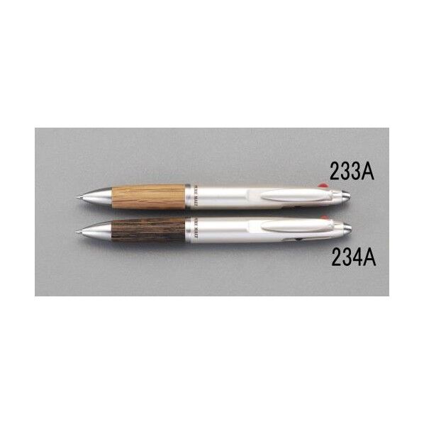 2色ボールペン φ14.0×147.0mm 黒・赤 EA765MG-233A