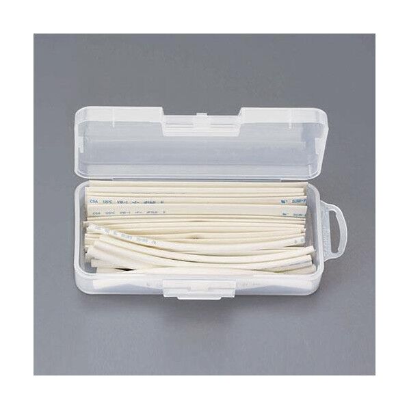 熱収縮チューブセット(25ピース) 白 EA944BF-26 1