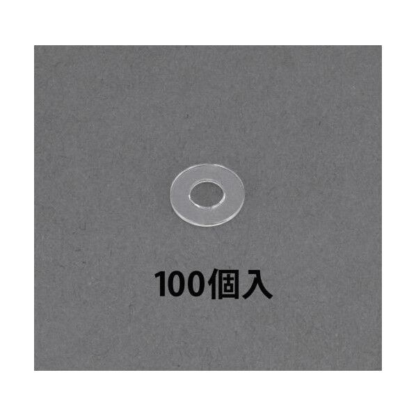 /5.5x12x0.8mm平ワッシャー(ポリカ)