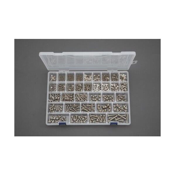 M2-M6トラス頭小ねじセット(真鍮ニッケルメッキ) EA949AE-83