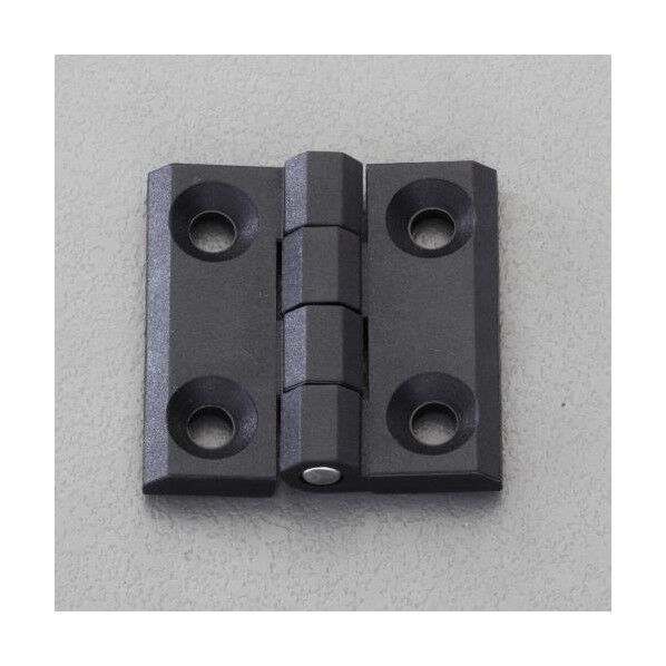 フラットヒンジ(樹脂製) 長さ40×幅40mm EA951CY-540 1