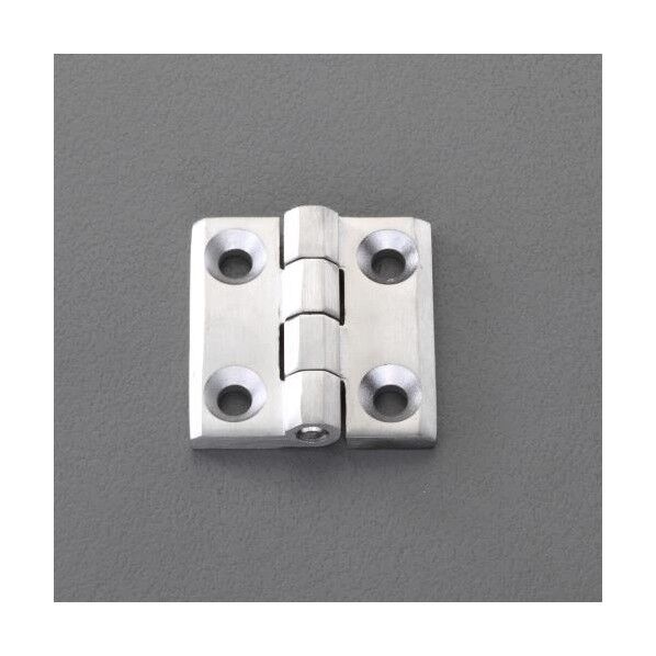 フラットヒンジ(ステンレス製) 長さ40×幅40mm EA951CY-940 1