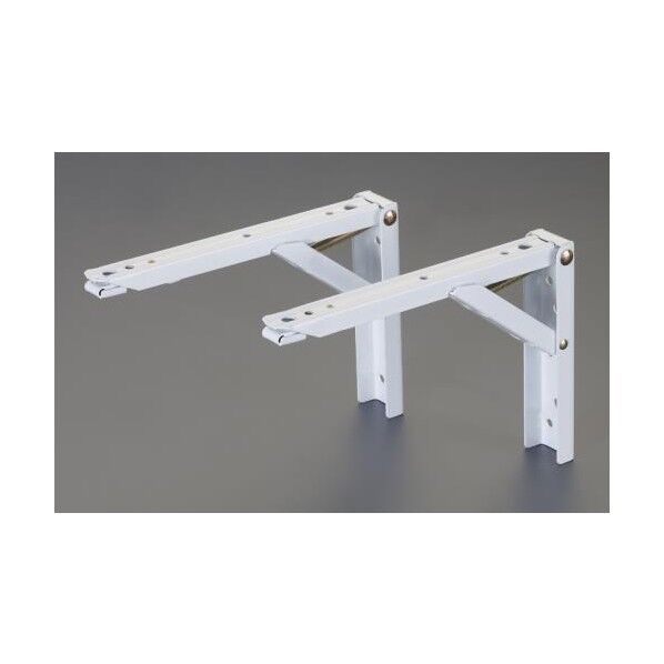 折畳み棚受け/ワンタッチ式 198x135x31mm 白 EA951EG-12