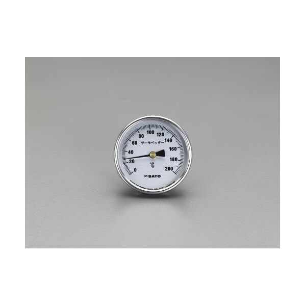 0/+400℃表面温度計(マグネット付) φ64×16(t)mm EA722XE-2 1