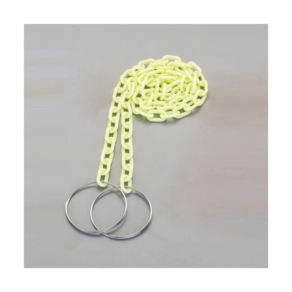 プラスチックチェーン(コーン用蛍光黄)