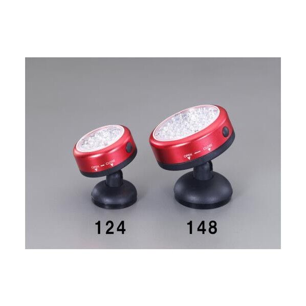 単4x3本/24灯LED作業ライト(マグネット付) mm70×85mm EA758C-124 1