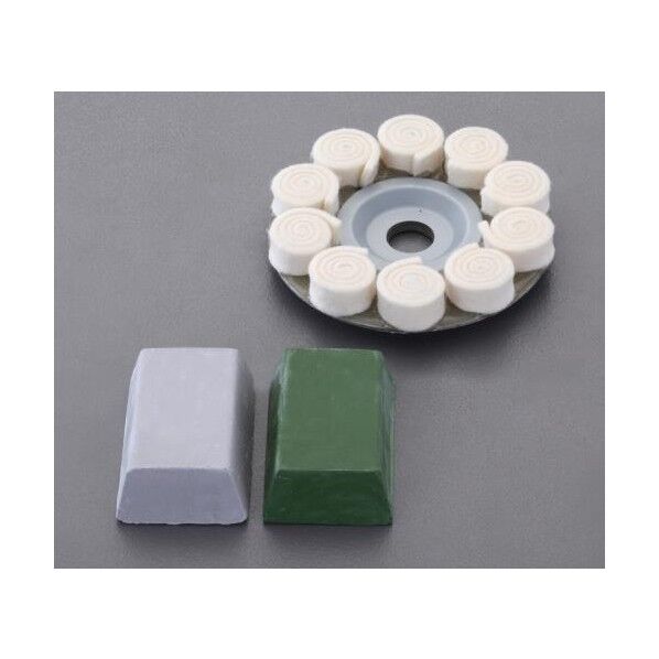 直径100mmフェルトバフセット(オフセット型)