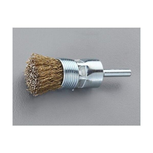 16mm/6mm軸軸付ブラシ(エンド型/スチール製) EA819BM-111