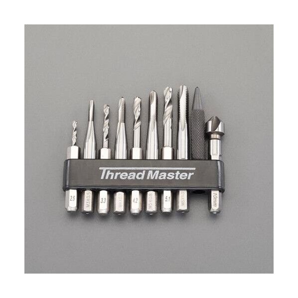 M3-M6タップセット(六角軸・下穴ドリル付)