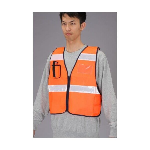 防犯ベスト(オレンジ) EA983R-82