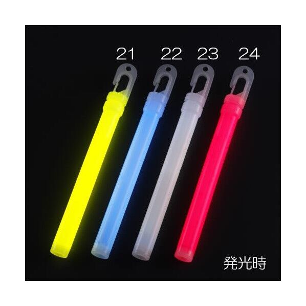 180mmスティックライト(高発光体) φ15x180mm イエロー EA983RM-21